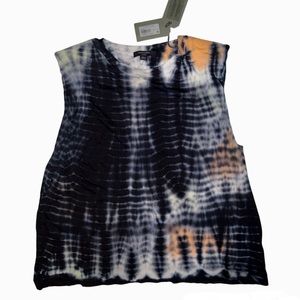 All Saints Muscle Tee with Shoulder Pads